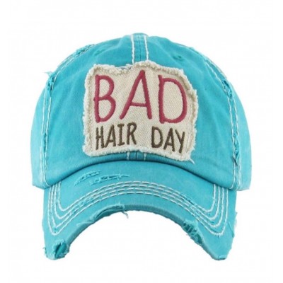 Turquoise Bad Hair Day Vintage Style Baseball Cap Hat NEW FREE SHIPPING  eb-92216743